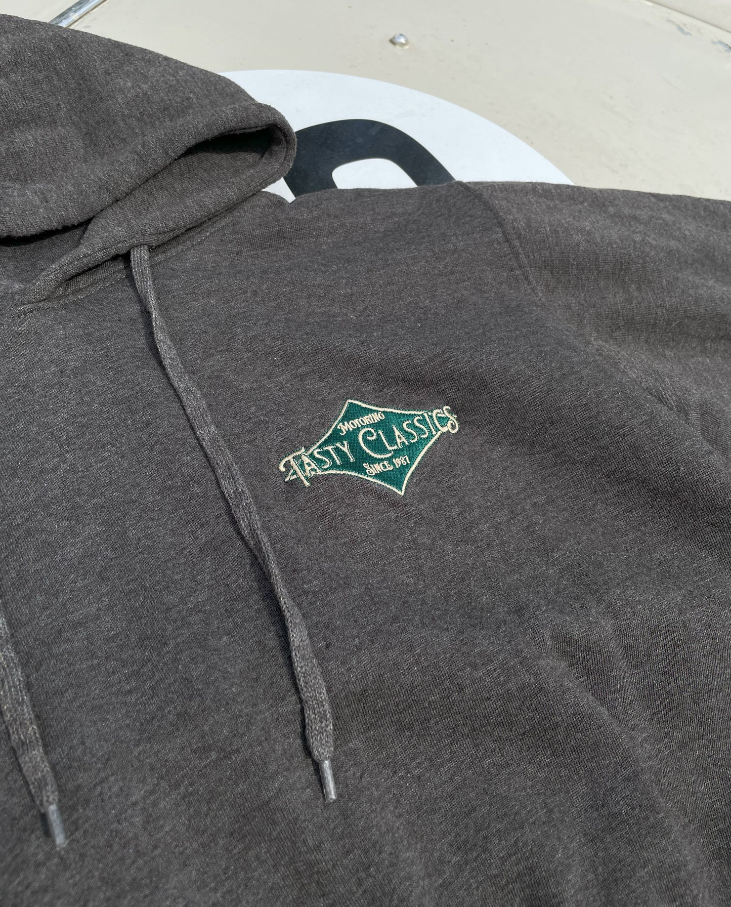 Pre-worn Grey Diamond Logo Hoodie