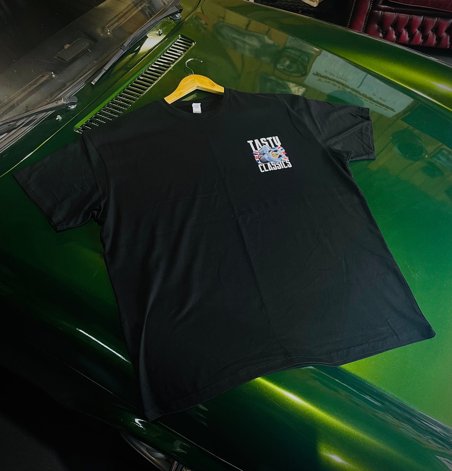 Black Starter Motor T-Shirt