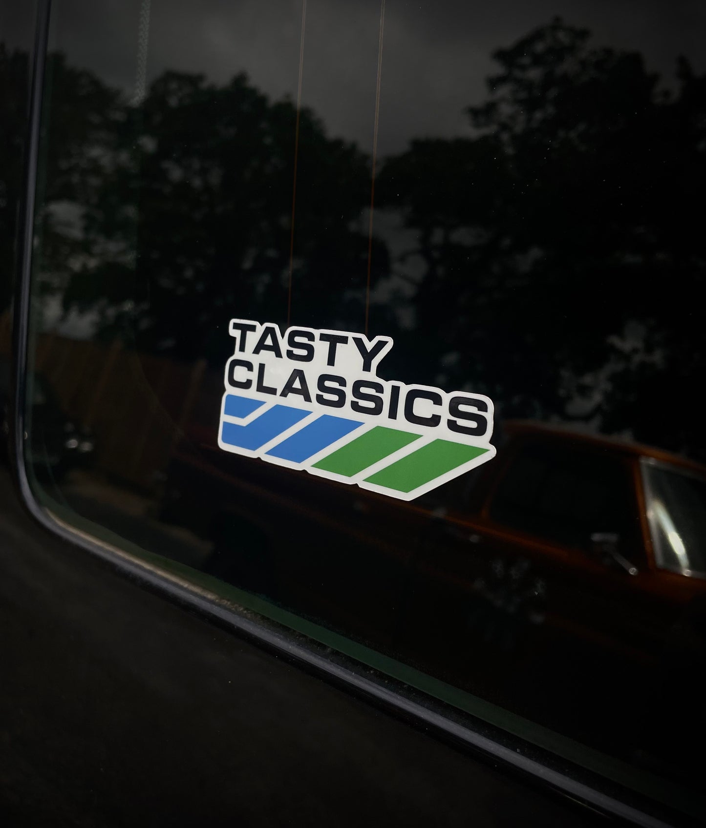 Austin Style Tasty Classics Logo Sticker