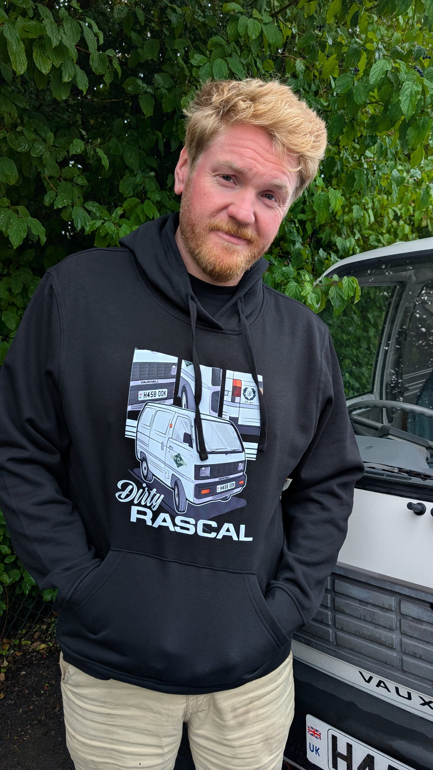 Black Clean Rascal Hoodie