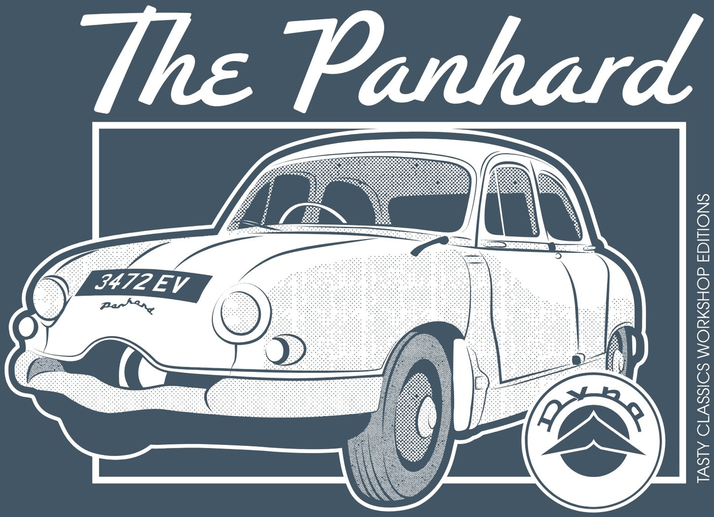 'Tasty Classics' Workshop Editions - The Panhard Sticker