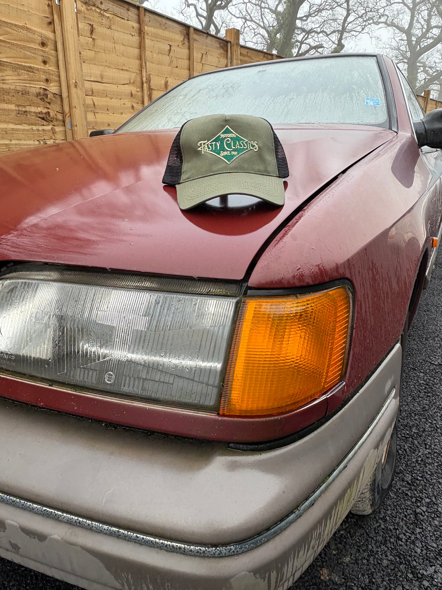 Trucker Hat Olive Cap