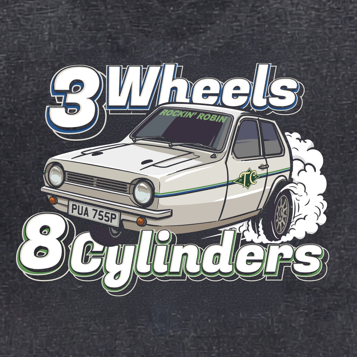 V8 Reliant Robin T-Shirt