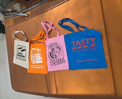 Tasty Records Tote Bags