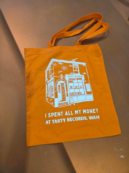 Tasty Records Tote Bags