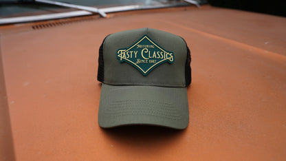 Trucker Hat Olive Cap