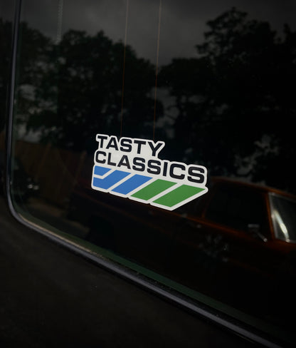 Austin Style Tasty Classics Logo Sticker