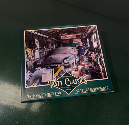 '53 Plymouth Barn Find 500 Piece Jigsaw Puzzle