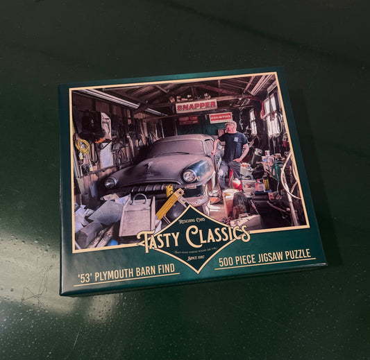 '53 Plymouth Barn Find 500 Piece Jigsaw Puzzle (IN STOCK 31st MARCH)
