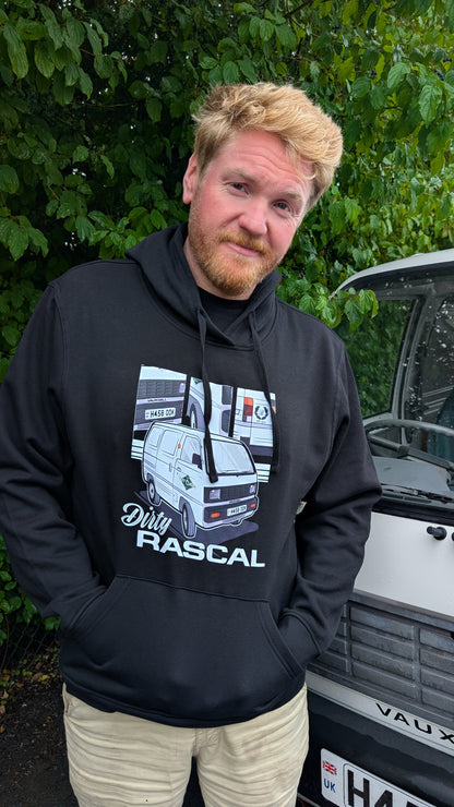 Black Clean Rascal Hoodie