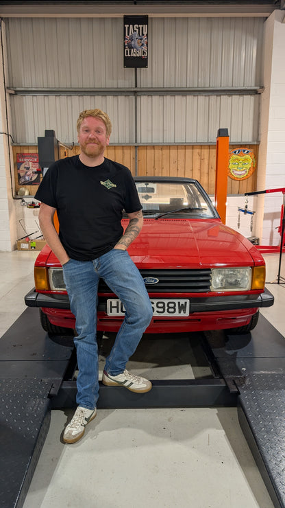 Ford Cortina 'Old Car, Big Wheels' T-shirt