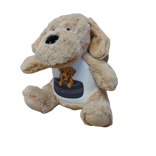 It's Always Sunny Logo Mascot Dog Stuffed Toy! (Pre-order now, available end of July!)