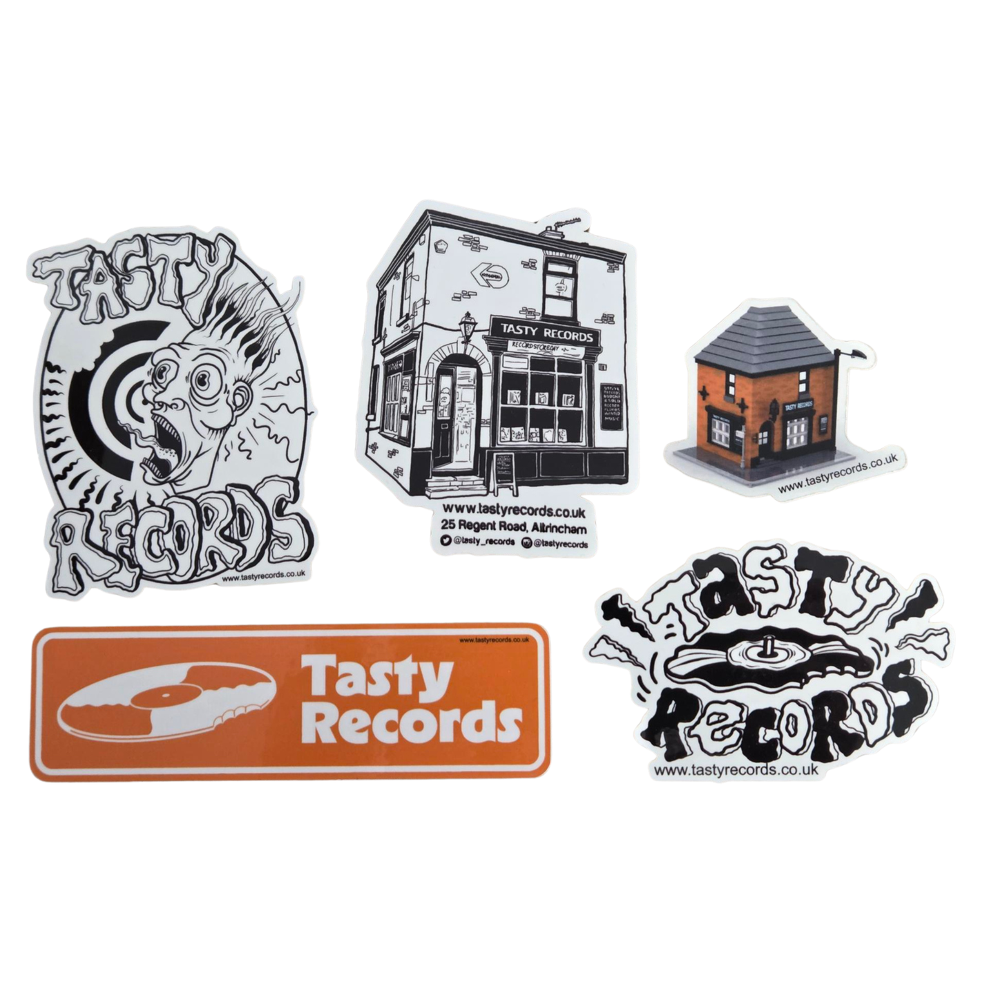 Tasty Records Stickers