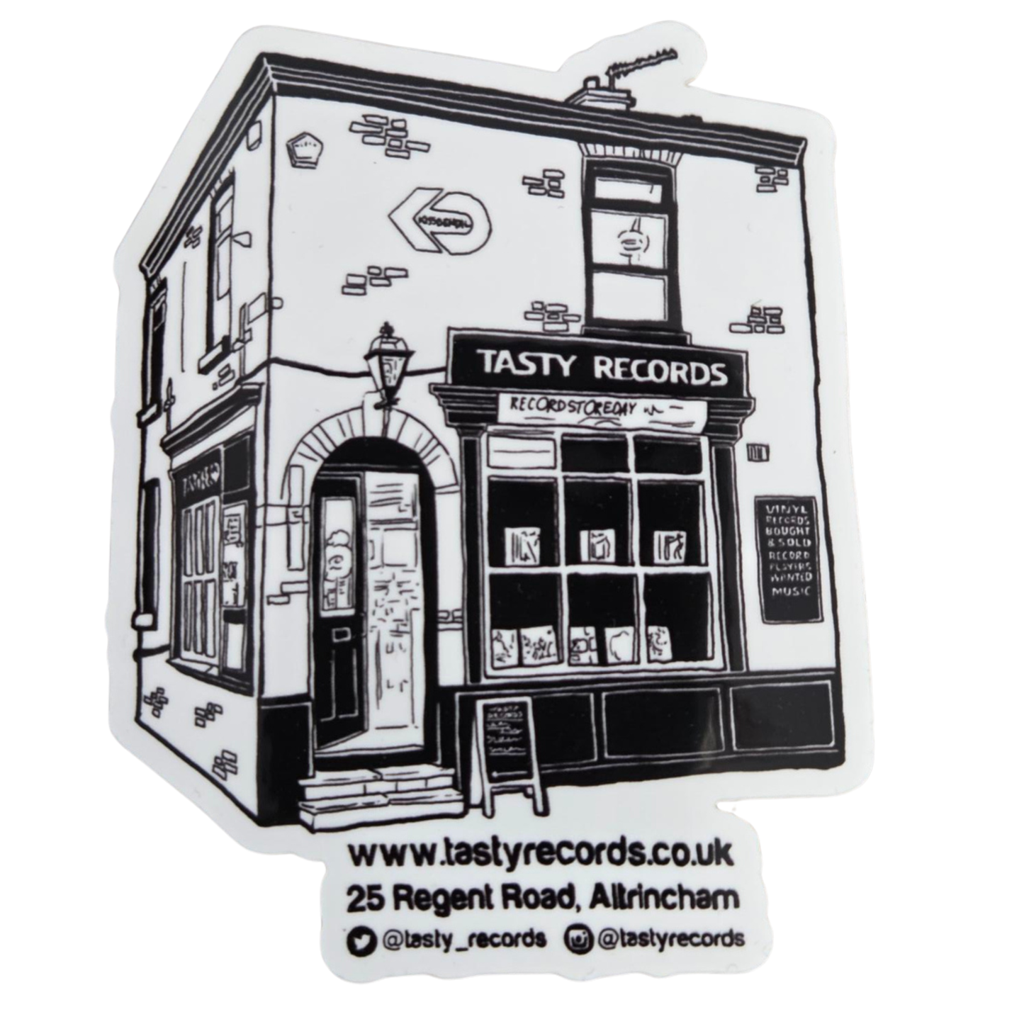 Tasty Records Stickers