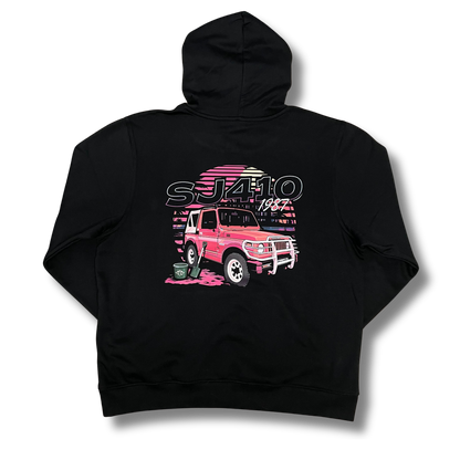 'SJ410 1987' Black Hoodie