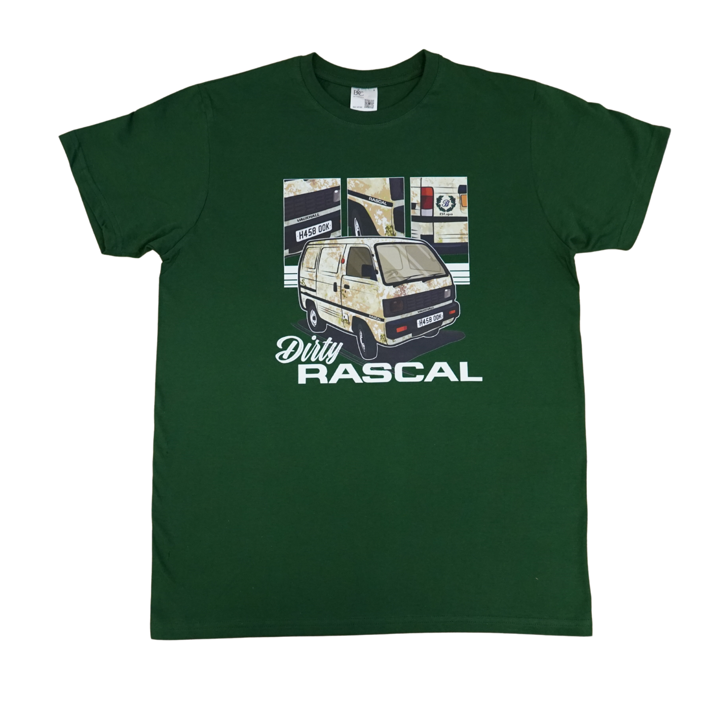 NEW Green Dirty 'Dirty Rascal' T-Shirt
