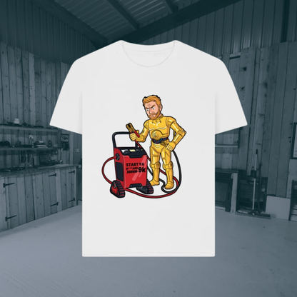 'Start Ya B***ard 9000' Limited Edition' White T-Shirt