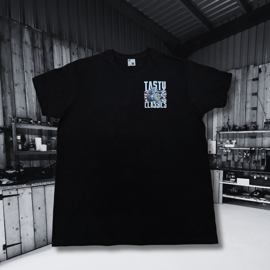 Black Starter Motor T-Shirt