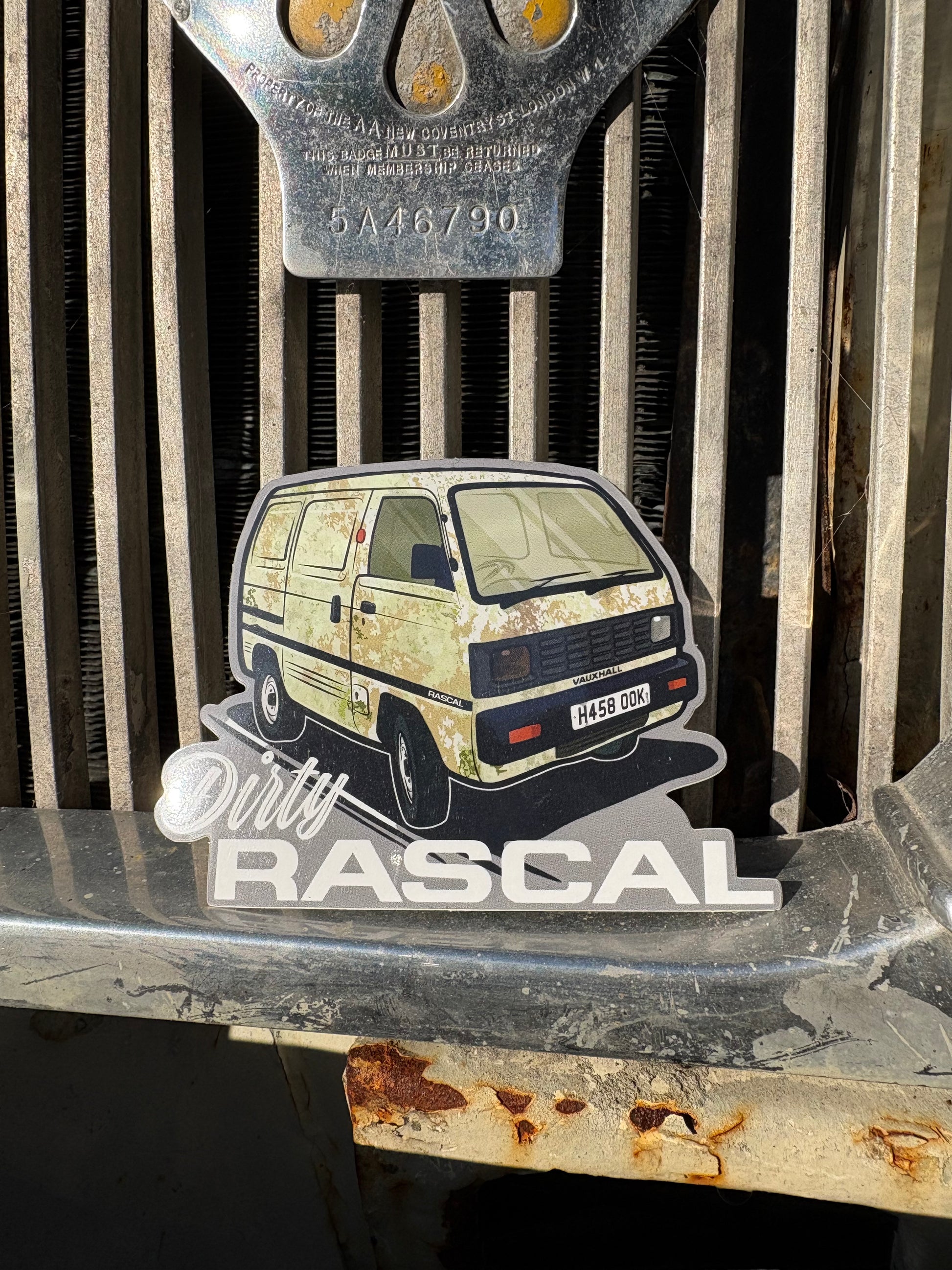 Rascal Stickers 'Dirty Rascal' Sticker – Tasty Classics