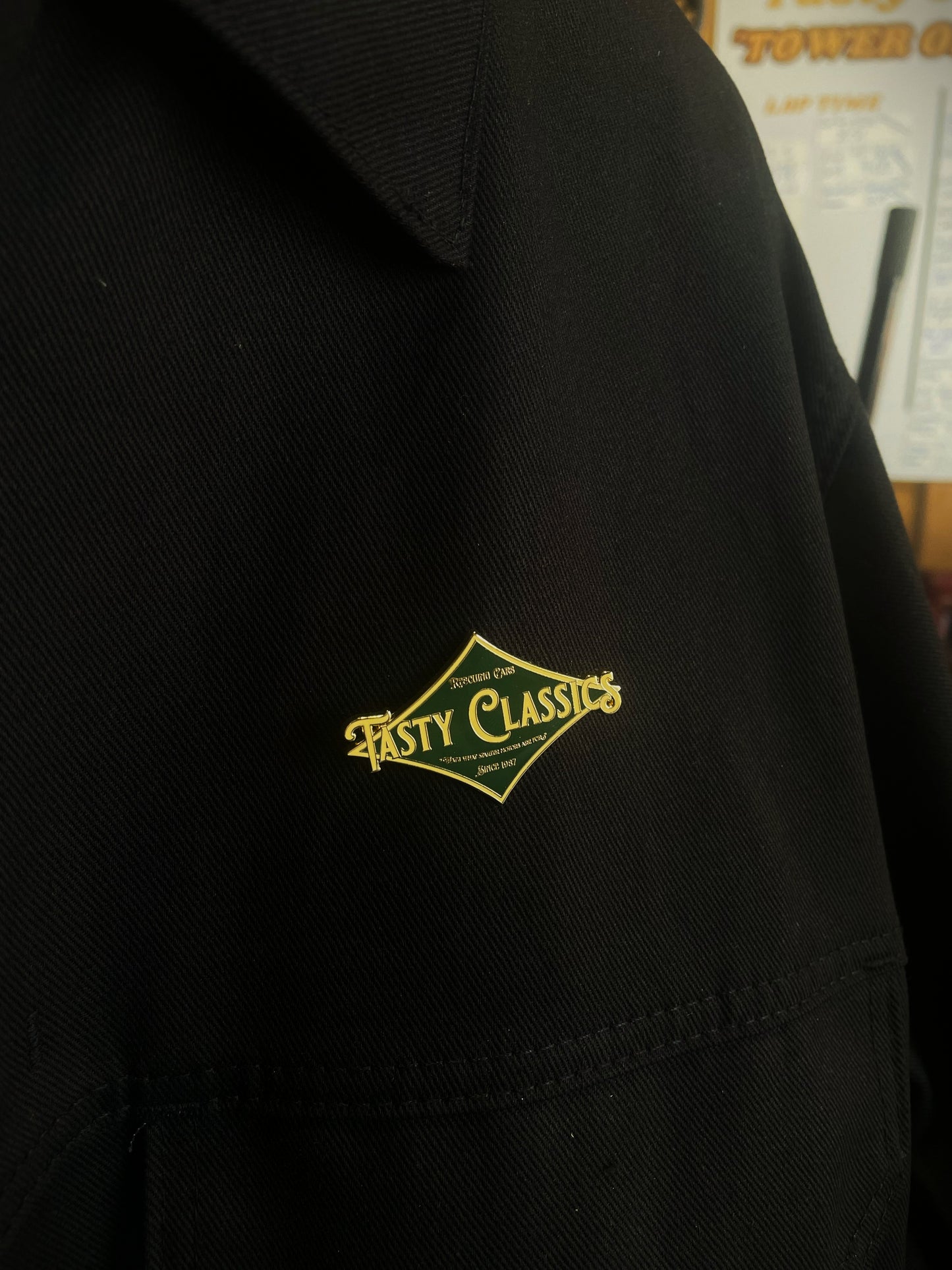Tasty Classics Diamond Logo Enamel Pin Badge